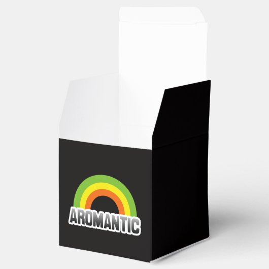 Aromantische trots bedankdoosjes (Geopend)