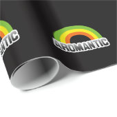 Aromantische trots cadeaupapier (Rol Hoek)
