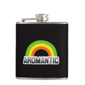 Aromantische trots heupfles (Voorkant)
