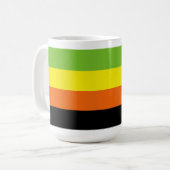 Aromantische trots koffiemok (Voorkant links)