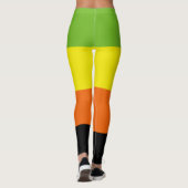 Aromantische trots leggings (Achterkant)