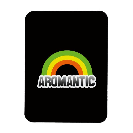 Aromantische trots magneet (Verticaal)