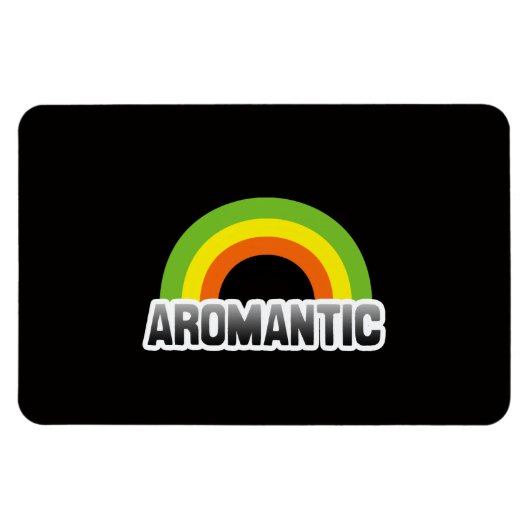 Aromantische trots magneet (Horizontaal)