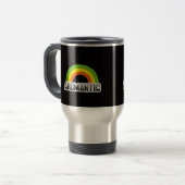 Aromantische trots reisbeker (Voorkant links)