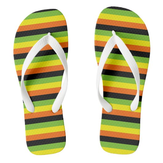 Aromantische trots teenslippers (Voetbed)