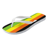 Aromantische trots teenslippers (Schuin)