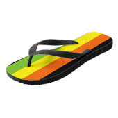 Aromantische trots teenslippers (Schuin)