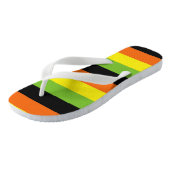Aromantische trots teenslippers (Schuin)