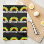 Aromantische trots theedoek (Quarter Fold)