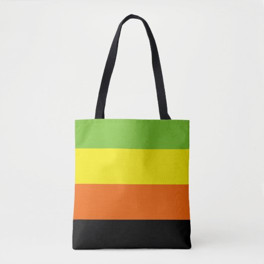 Aromantische trots tote bag (Voorkant)