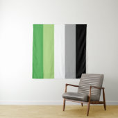 Aromantische Vlag 57 x 57 Wandkleed (In situ)