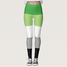 Aromantische Vlaggen Leggings