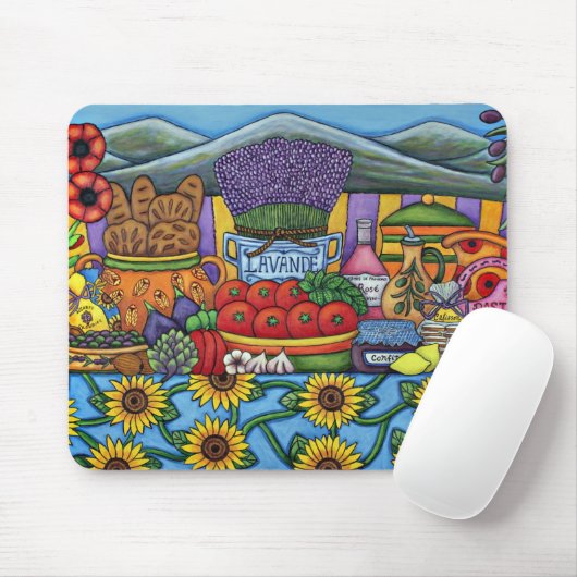 Aroma's van de Provence Mousepad Muismat (Met muis)
