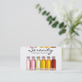 Aromaterapy - Essential Oil Visitekaartje (Staand voorkant)