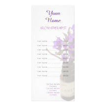 Aromatherapeut Rack Card