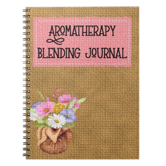 Aromatherapie Blending Journal Notitieboek (Voorkant)