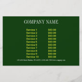 Aromatherapie Essential Oil misselijkheid massage Flyer (Achterkant)