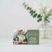 Aromatherapie Essential Oil misselijkheid massage Visitekaartje (Staand voorkant)