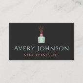 Aromatherapie Essentiële Olie Diffuser Sociale Med Visitekaartje (Voorkant)