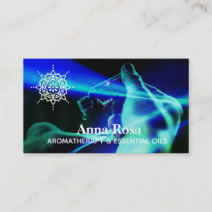 ** Aromatherapie Healing Kwaliteit Essentiële olië Visitekaartje