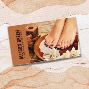 Aromatherapie Manicurist Pedicure Salon Visitekaartje