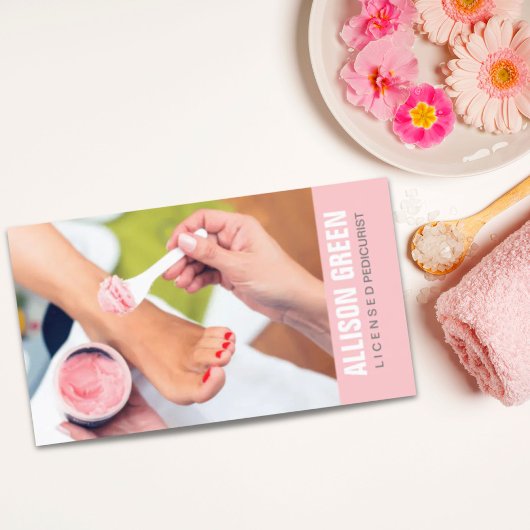 Aromatherapie Manicurist Pedicure Salon Visitekaartje