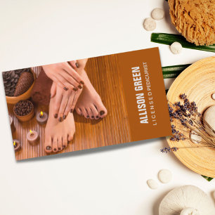 Aromatherapie Manicurist Pedicure Salon Visitekaartje