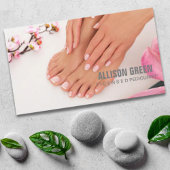 Aromatherapie Manicurist Pedicure Salon Visitekaartje