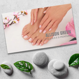 Aromatherapie Manicurist Pedicure Salon Visitekaartje