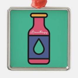 Aromatherapie Metalen Ornament