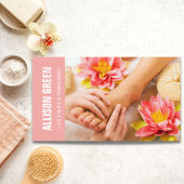 Aromatherapie Pedicure Salon manicurist pedicurist Visitekaartje