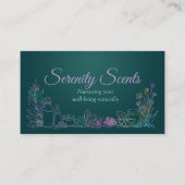 Aromatherapie Praktijk Geurtherapie Visitekaartje (Voorkant)