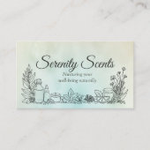 Aromatherapie Praktijk Geurtherapie Visitekaartje (Voorkant)