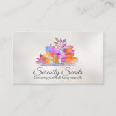 Aromatherapie Praktijk Geurtherapie Visitekaartje (Voorkant)