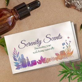 Aromatherapie Praktijk Geurtherapie Visitekaartje