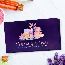 Aromatherapie Praktijk Scent Therapy Waterverf Visitekaartje