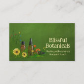 Aromatherapie praktijk Waterverf illustratie Visitekaartje (Voorkant)