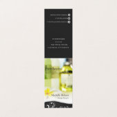 Aromatherapie Spa Huidzorg W/Aanwijzing Verwijzing Visitekaartje (Buitenkant ongevouwen)