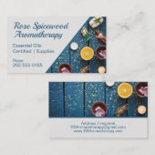 Aromatherapie Spa Skincare Visitekaartje (Voorkant / Achterkant)