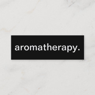 Aromatherapie Visitekaartje