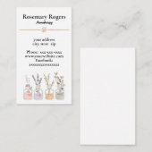 Aromatherapie Visitekaartje (Voorkant / Achterkant)