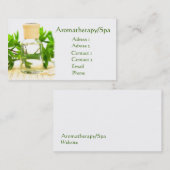 Aromatherapie/Visitekaartje Spa Visitekaartje (Voorkant / Achterkant)