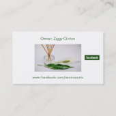 Aromatherapie Visitekaartjes (Achterkant)