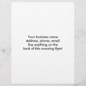 Aromatherapiekaart in lavendel flyer (Achterkant)