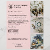 Aromatherapy Spa Custom Logo Promotional Business Flyer (Voorkant)