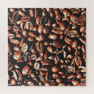 Aromatische koffiebonen - Ik hou van koffie Legpuzzel