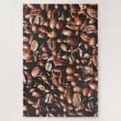 Aromatische koffiebonen - legpuzzel (Verticaal)