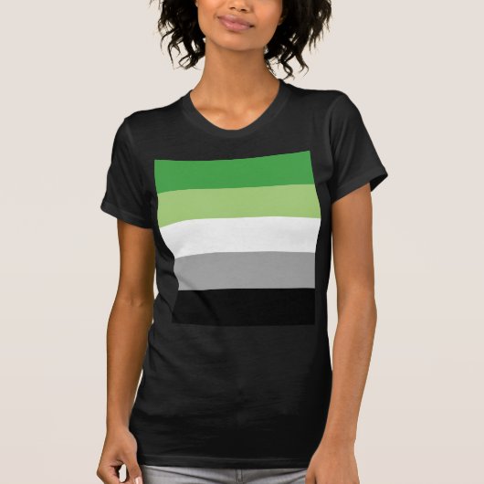 aromatische vlag t-shirt (Voorkant)