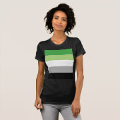 aromatische vlag t-shirt (Voorkant volledig)