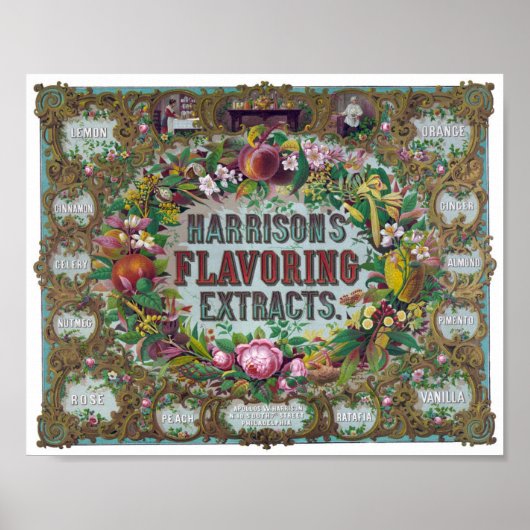  aromatiserend extract AD Poster (Voorkant)